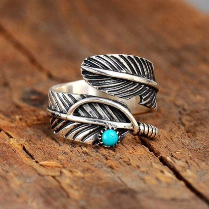 Feather Spirit Adjustable Ring