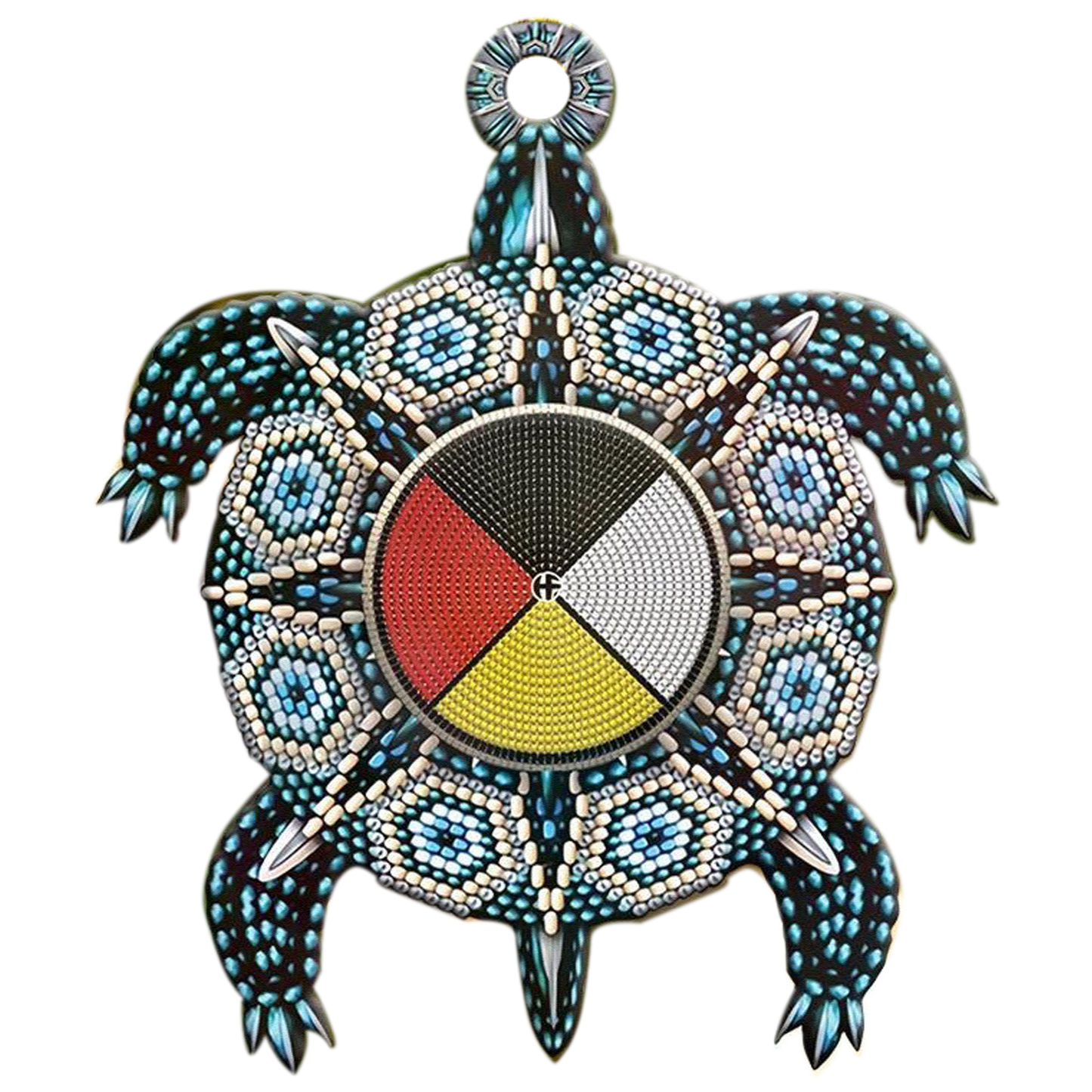 Turtle Four Direction Native Pride American - Unique Christmas Gift Decor Flat Acrylic