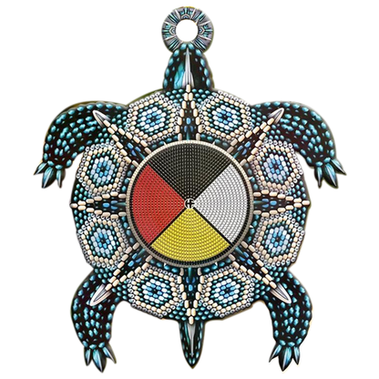 Turtle Four Direction Native Pride American - Unique Christmas Gift Decor Flat Acrylic