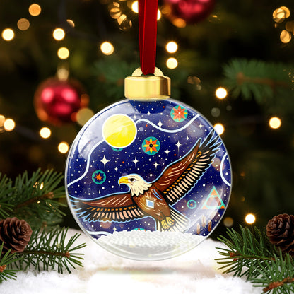 The Seven Laws Teachings Bauble Ornament - Indigenous Inspired for Holiday Decor