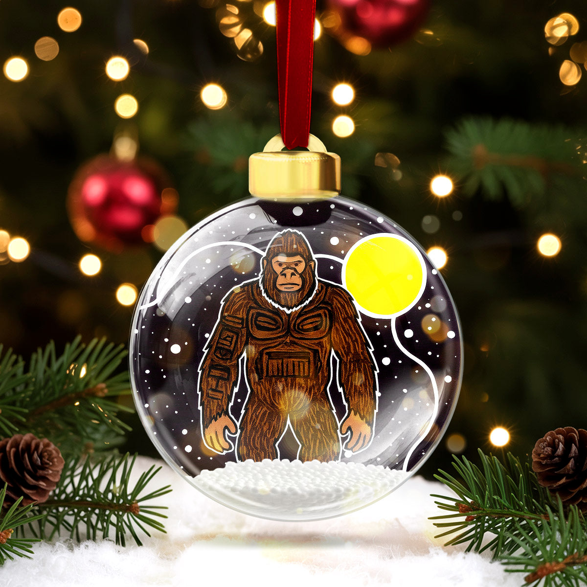 The Seven Laws Teachings Bauble Ornament - Indigenous Inspired for Holiday Decor