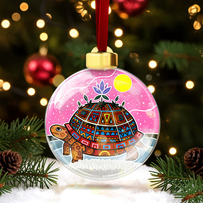 The Seven Laws Teachings Bauble Ornament - Indigenous Inspired for Holiday Decor