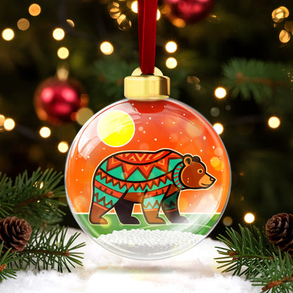 The Seven Laws Teachings Bauble Ornament - Indigenous Inspired for Holiday Decor