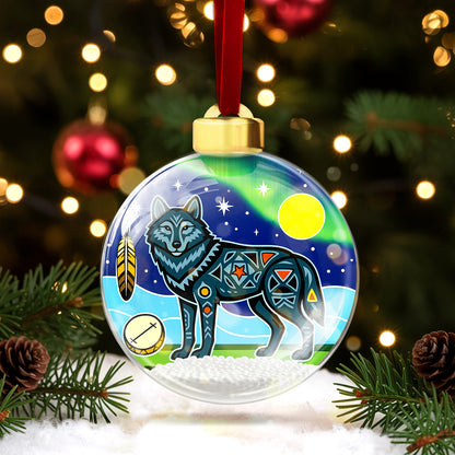 The Seven Laws Teachings Bauble Ornament - Indigenous Inspired for Holiday Decor