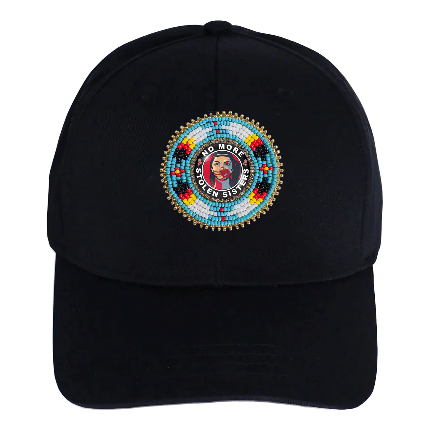 SALE 50% OFF - MMIW Baseball Cap With Patch Cotton Unisex Native American Style