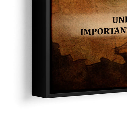 The Seven Sacred Laws - Humility Native American Poster/Canvas