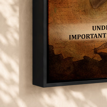 The Seven Sacred Laws - Humility Native American Poster/Canvas