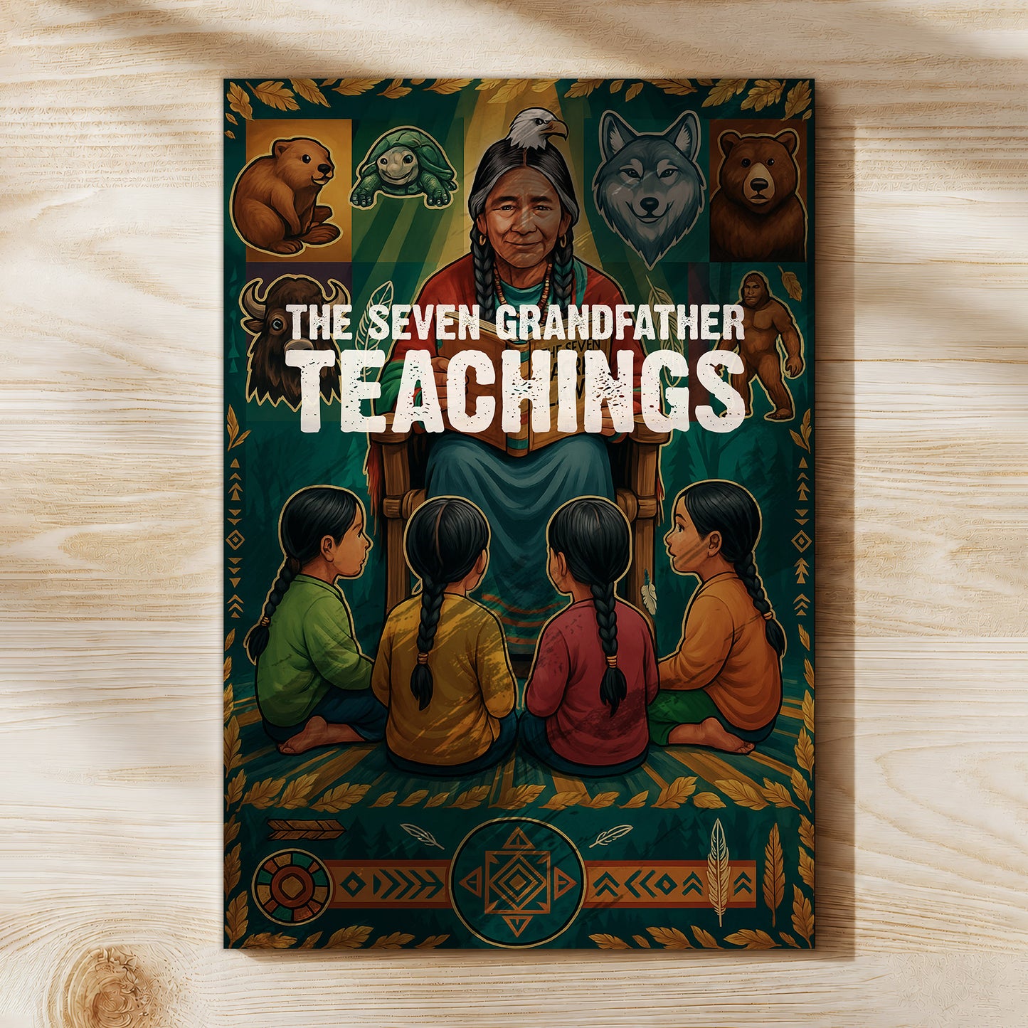 The Seven Grandfather Teachings Poster/Canvas