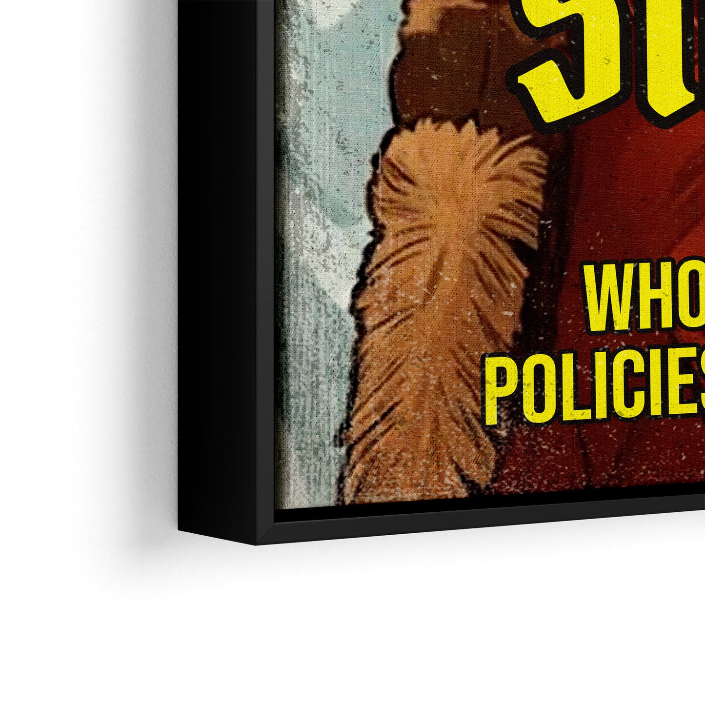 Sitting Bull Lakota Leader Quote Native American History Art Poster/Canvas