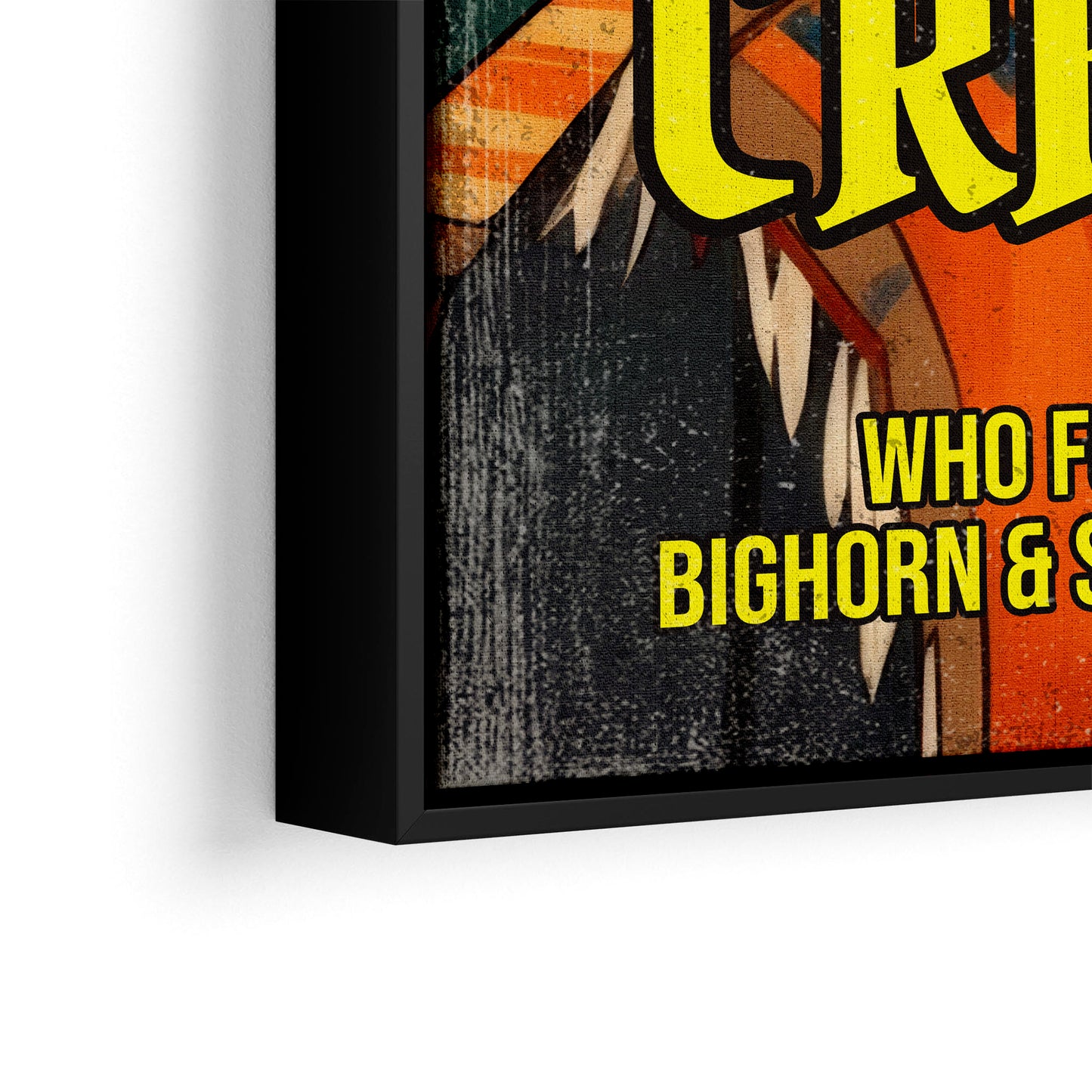 Crazy Horse Lakota Leader Quote Native American History Art Poster/Canvas