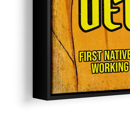 Deb Haaland Laguna Pueblo Quote Native American History Art Poster/Canvas