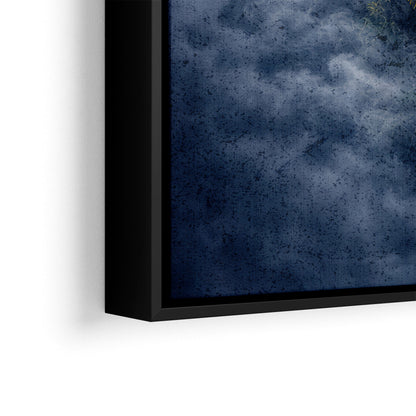 Native American Spirit Animal - Chief with The Seven Teachings Design for Poster/Canvas