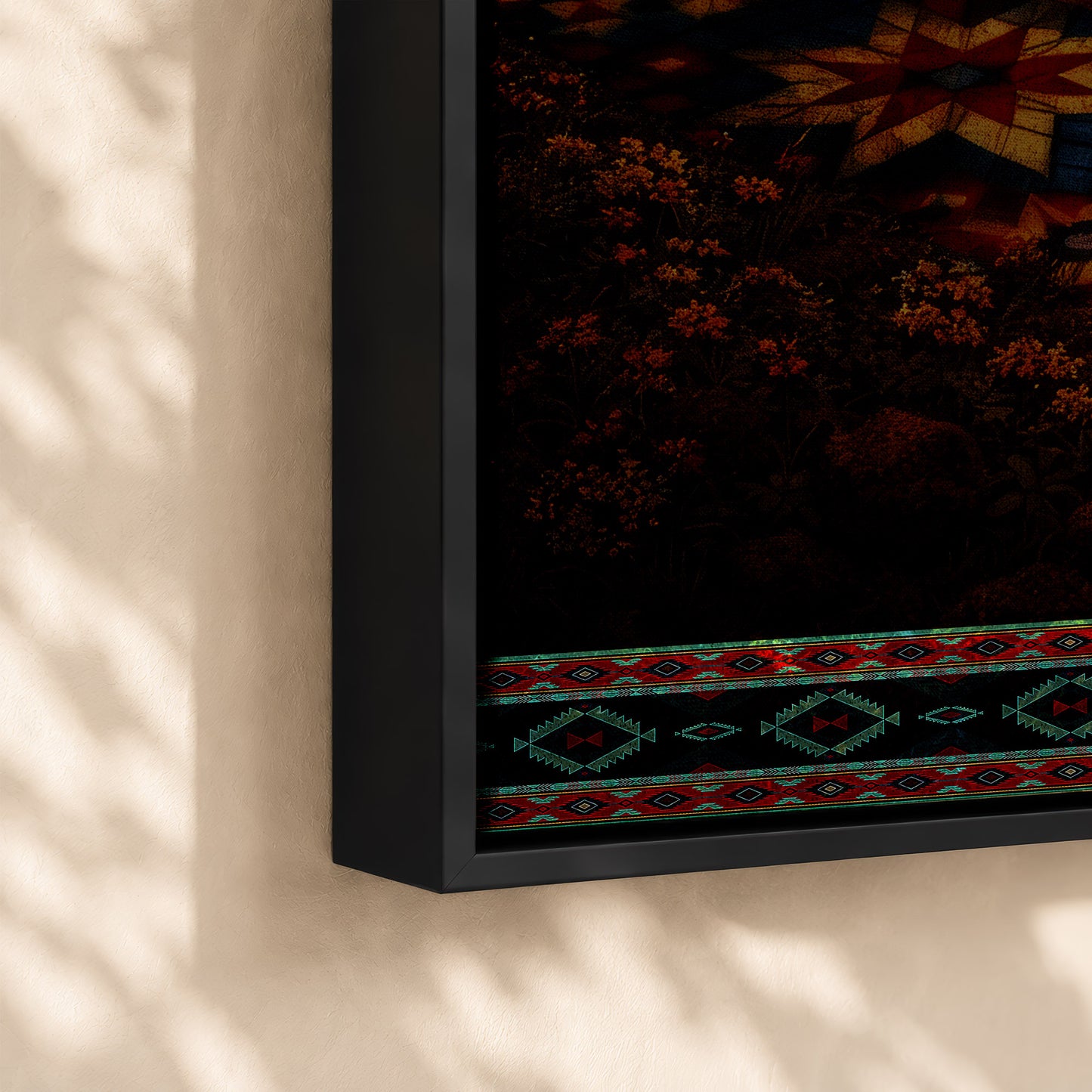 "Nature Is My Church, Love Is My Religion" - Mystical Glowing Tree Design For Poster/Canvas