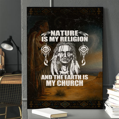 Nature & Earth Statement - Elder Portrait Design Poster/Canvas