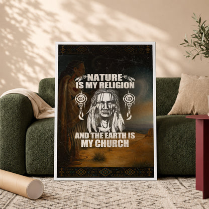 Nature & Earth Statement - Elder Portrait Design Poster/Canvas