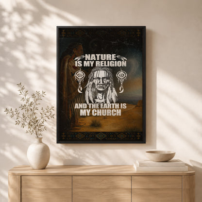 Nature & Earth Statement - Elder Portrait Design Poster/Canvas