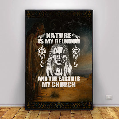Nature & Earth Statement - Elder Portrait Design Poster/Canvas
