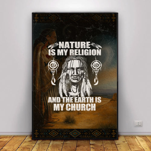 Nature & Earth Statement - Elder Portrait Design Poster/Canvas
