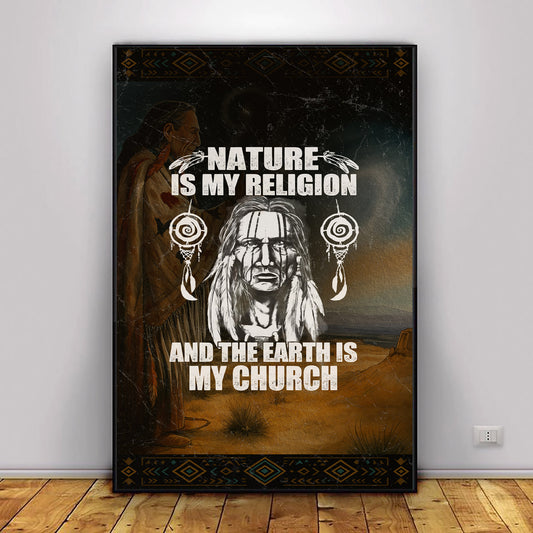 Nature & Earth Statement - Elder Portrait Design Poster/Canvas