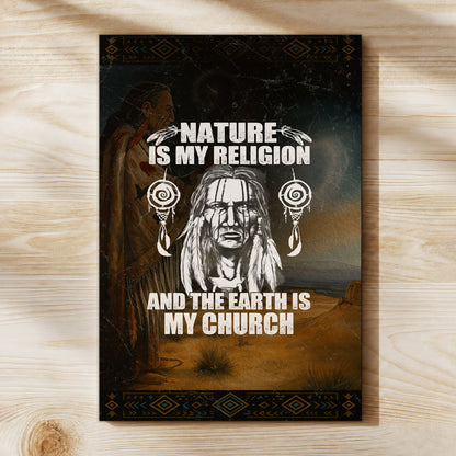 Nature & Earth Statement - Elder Portrait Design Poster/Canvas