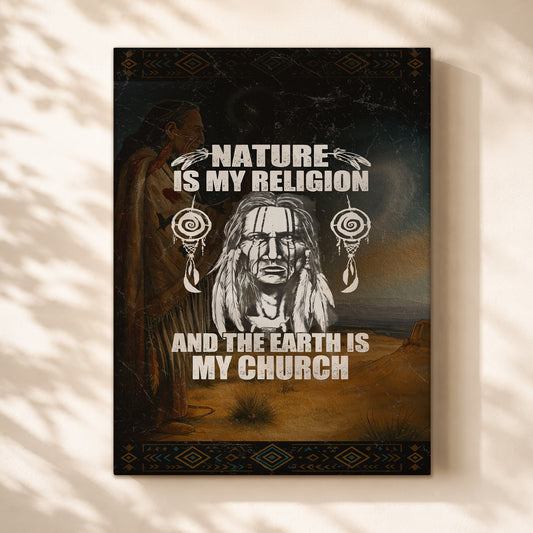 Nature & Earth Statement - Elder Portrait Design Poster/Canvas