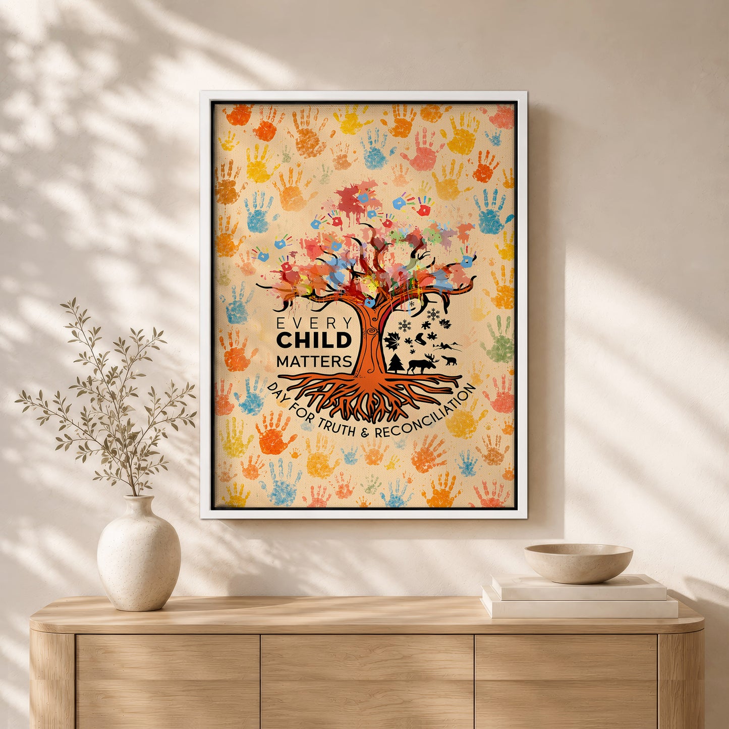 Every Child Matters Canvas Print - Tree of Hope Wall Art Decor