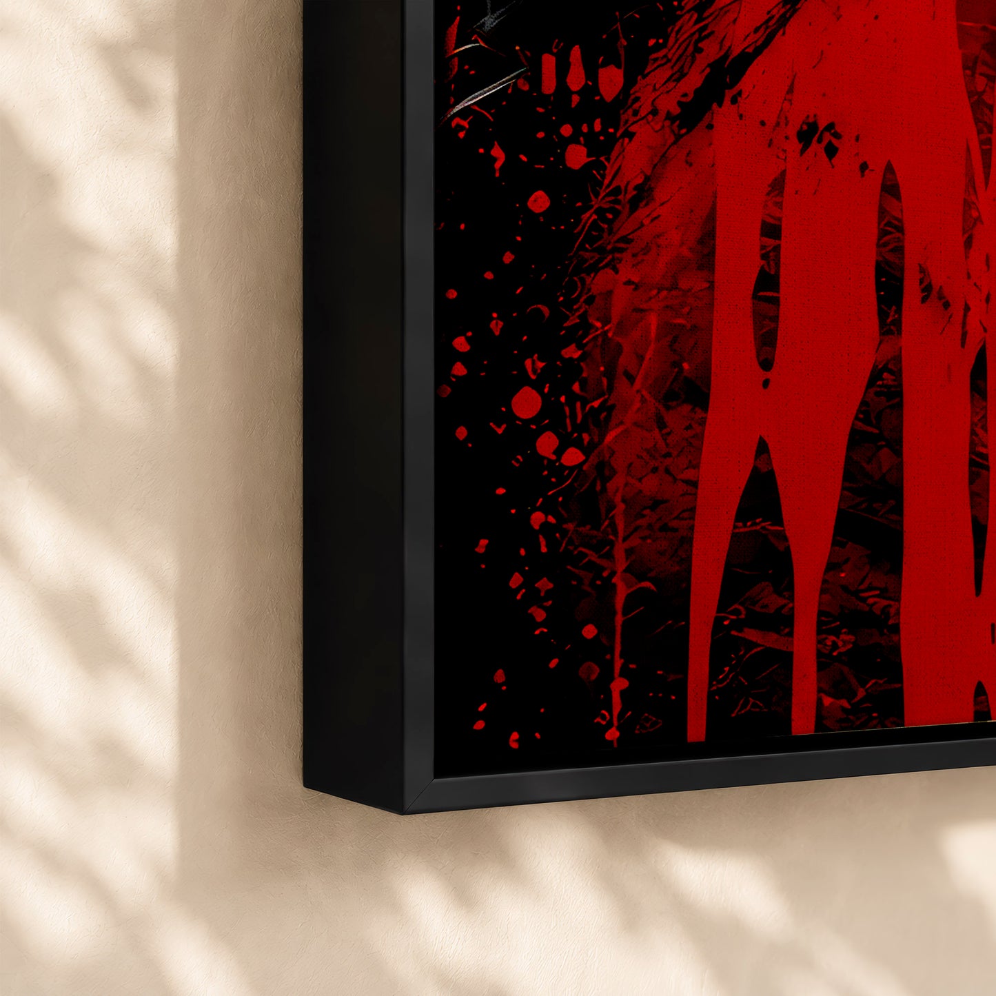Native American Warrior Canvas Wall Art - Rustic Western Decor