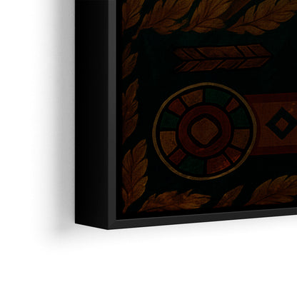 The Seven Sacred Laws Indigenous Value Culture Poster/Canvas