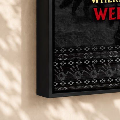 Where Thousands Of Native Chief Poster/Canvas