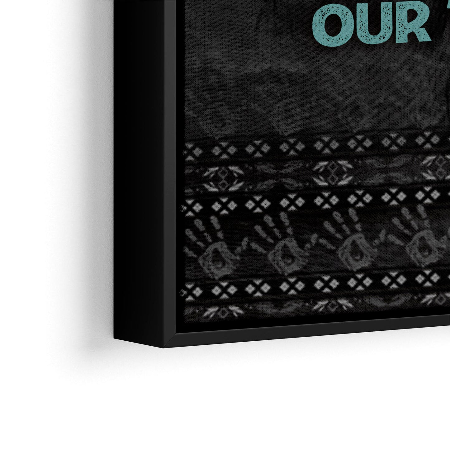 Our Land Wept Indigenous Displacement Trail of Tears Wall Art Poster/Canvas