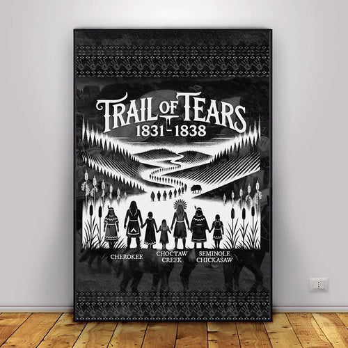 Trail Of Tears - Native Land 1831-1838 Poster/Canvas