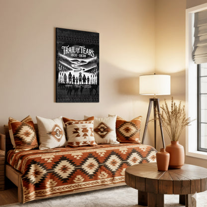 Trail Of Tears - Native Land 1831-1838 Poster/Canvas