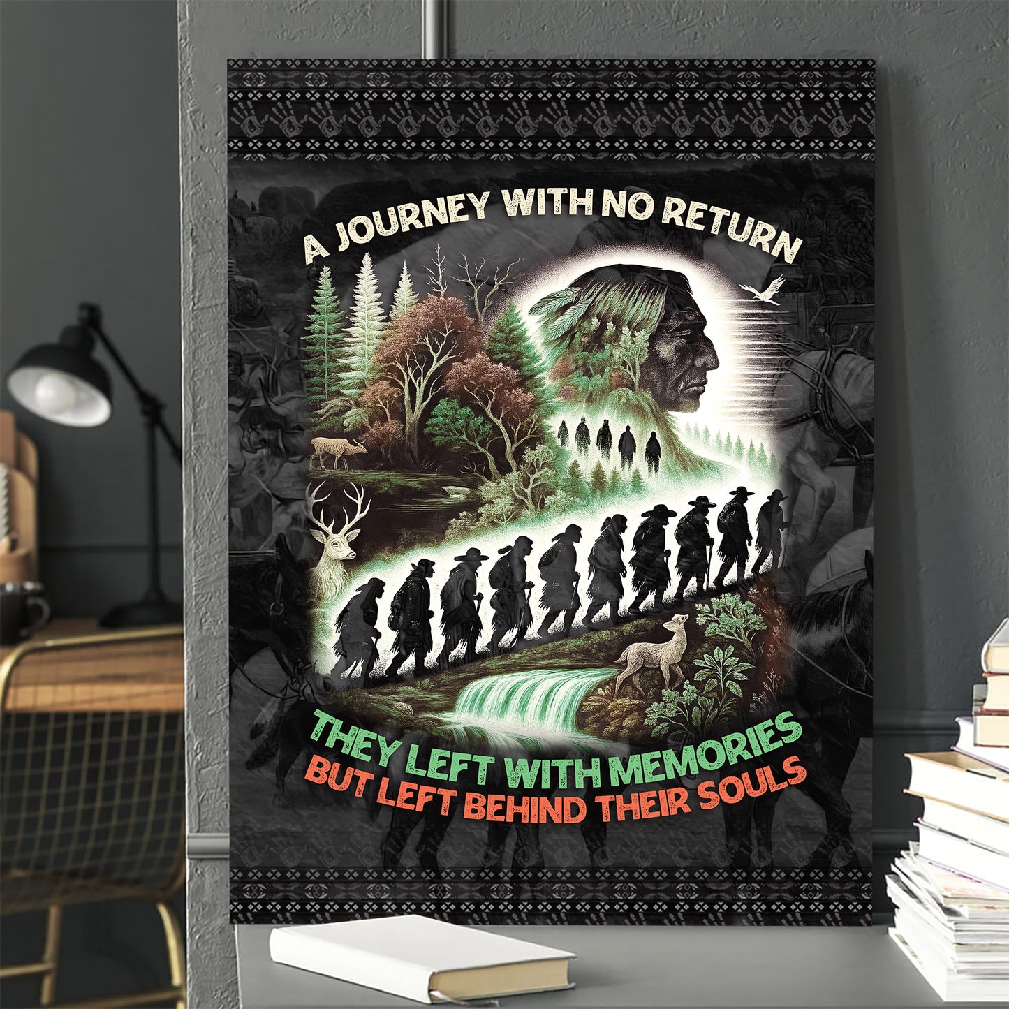 A Journey With No Return-They Left With Memories Poster/Canvas