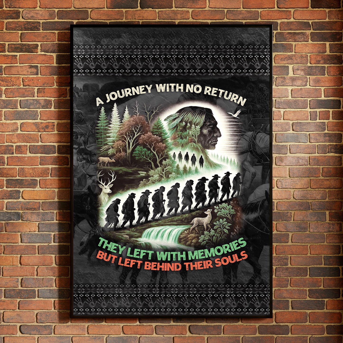 A Journey With No Return-They Left With Memories Poster/Canvas