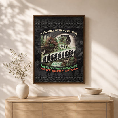 A Journey With No Return-They Left With Memories Poster/Canvas
