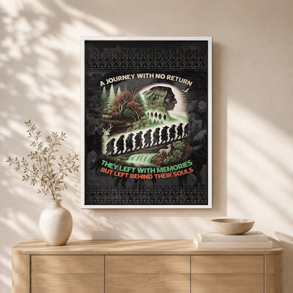 A Journey With No Return-They Left With Memories Poster/Canvas