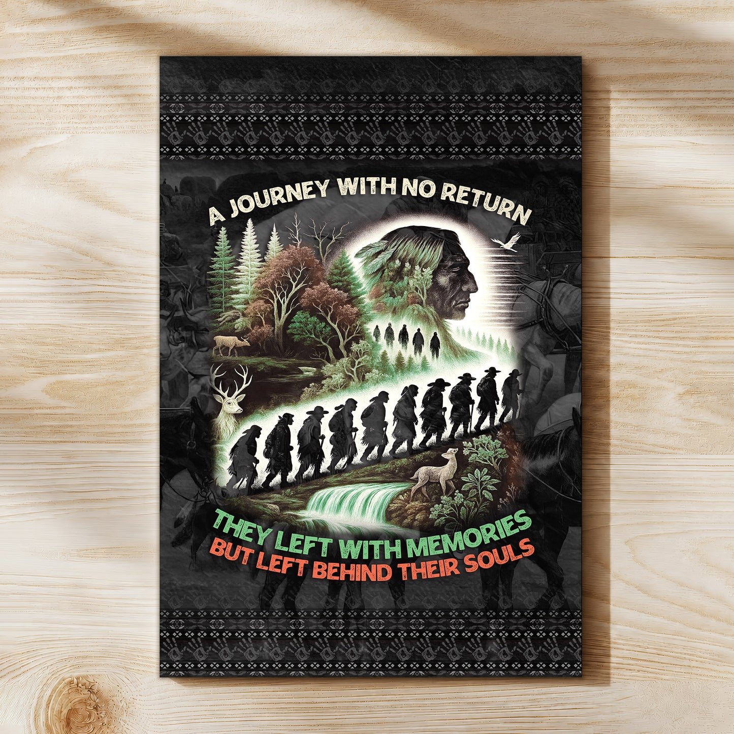 A Journey With No Return-They Left With Memories Poster/Canvas