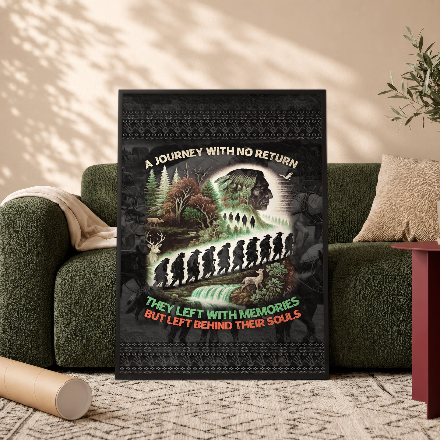 A Journey With No Return-They Left With Memories Poster/Canvas