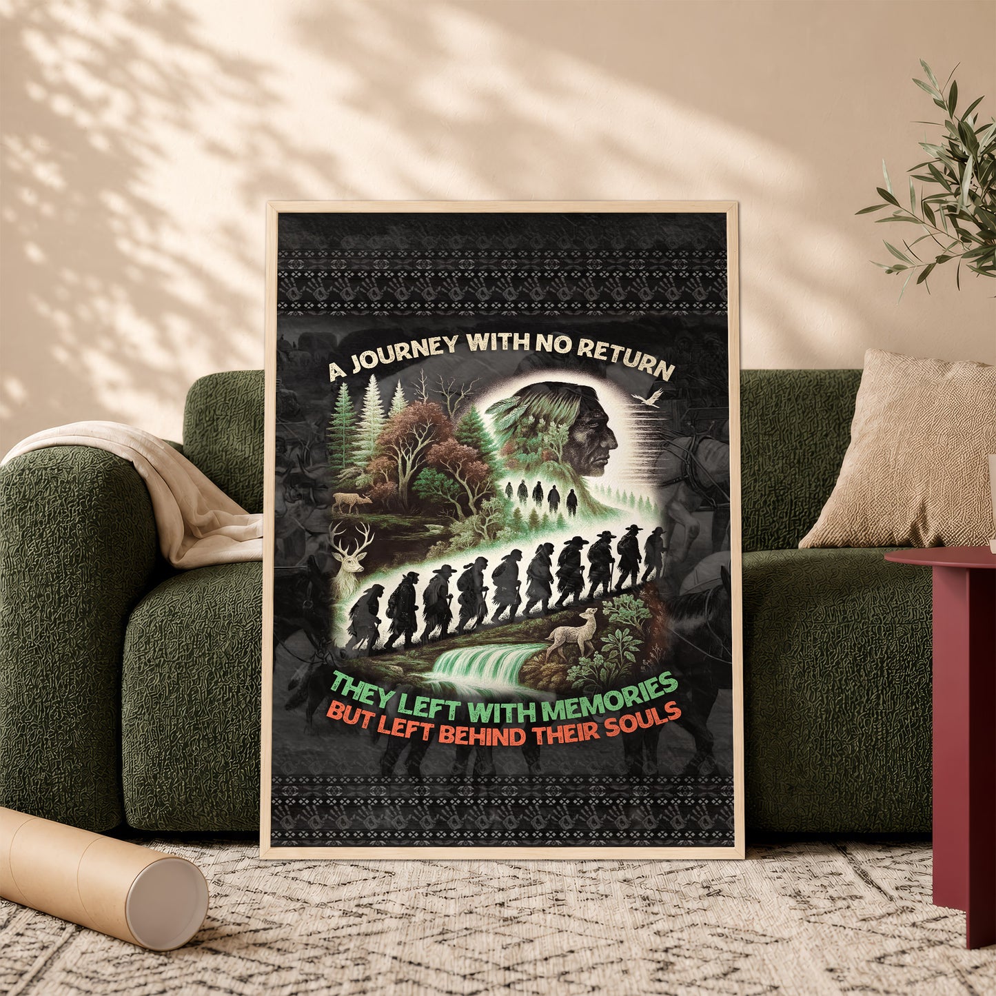 A Journey With No Return-They Left With Memories Poster/Canvas