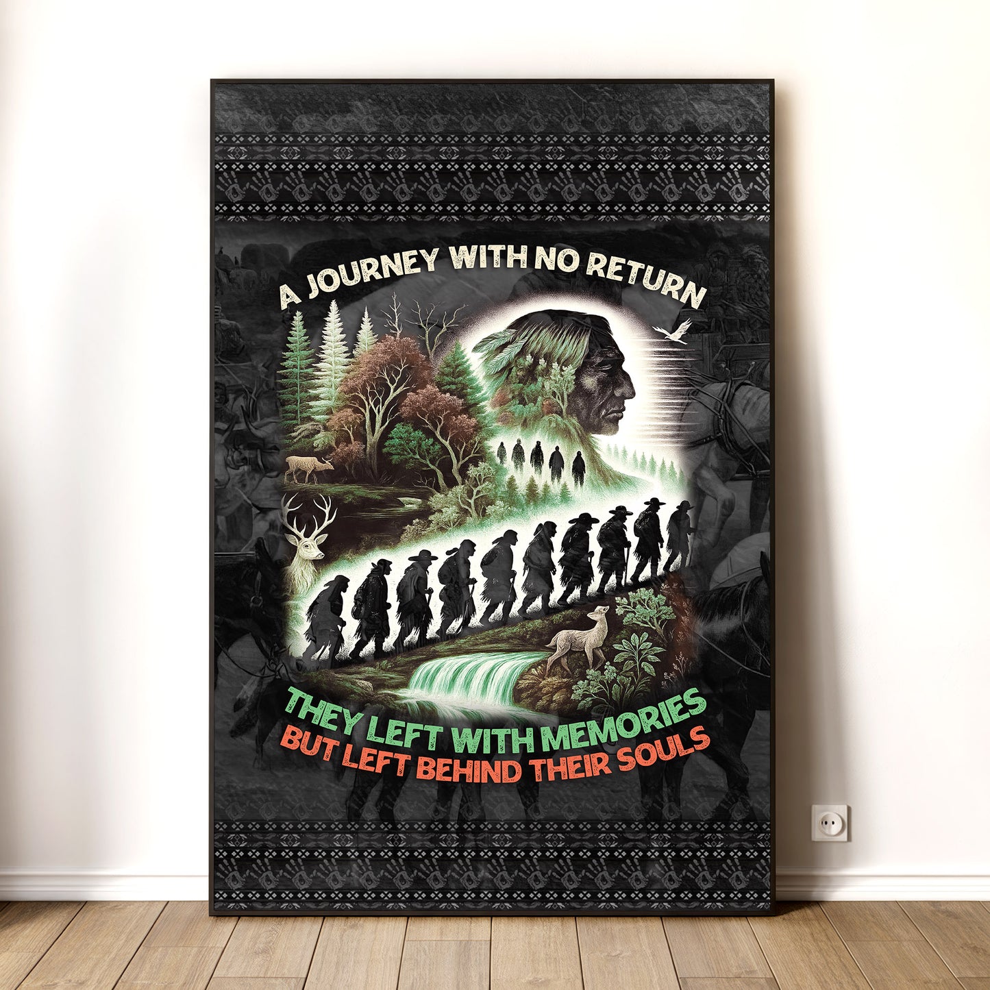 A Journey With No Return-They Left With Memories Poster/Canvas