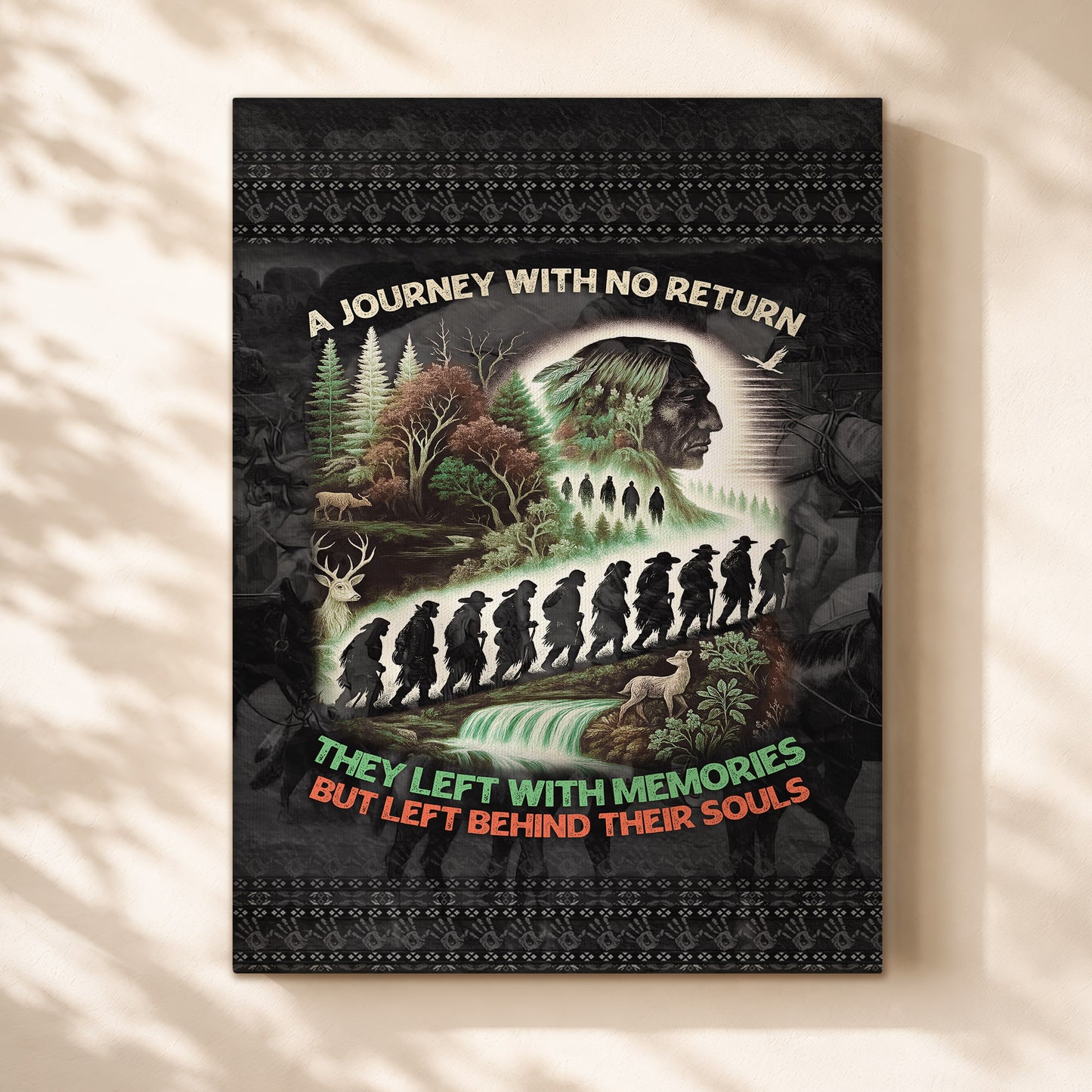A Journey With No Return-They Left With Memories Poster/Canvas