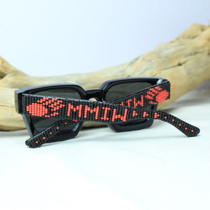 MMIW Handmade Beaded Sunglasses SG00