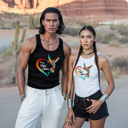 Every Child Matters Hummingbird Native Freedom Native American Unisex Tank Top