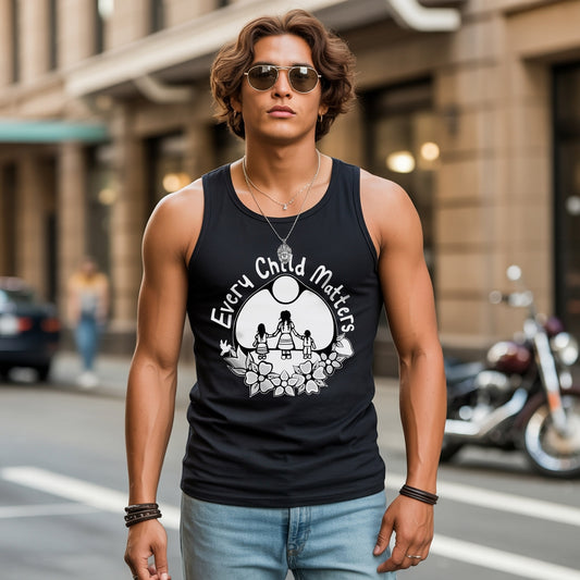 Every Child Matters Native Children For Orange Shirt Day Unisex Tank Top