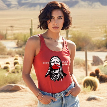 No More Stolen Sisters Native American Unisex Tank Top