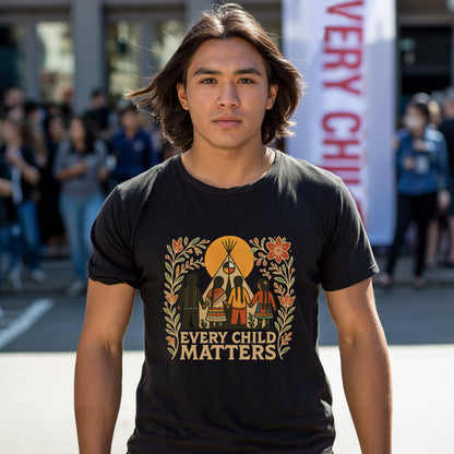 Every Child Matters - Teepee & Children Orange Shirt Day Unisex T-Shirt/Hoodie/Sweatshirt