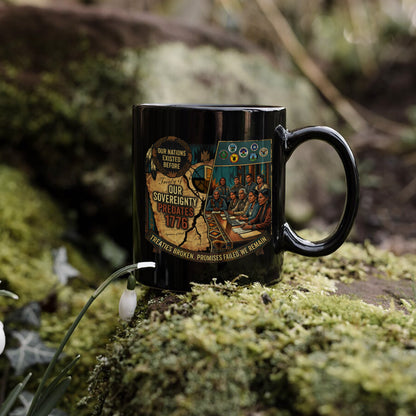 Native American Sovereignty - Our Nations Existed Before 1776 Ceramic Coffee Mug