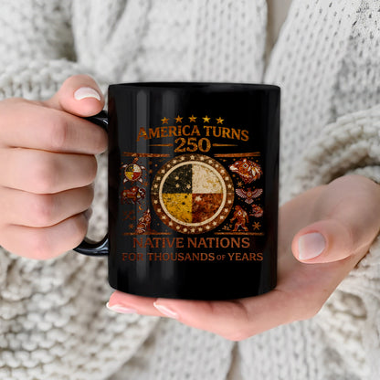Indigenous Heritage Before 1776 Ceramic Coffee Mug