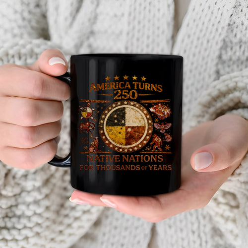 Indigenous Heritage Before 1776 Ceramic Coffee Mug