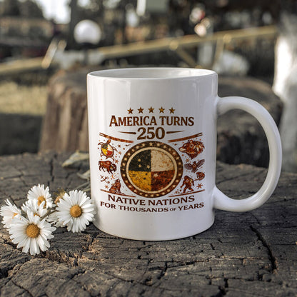 Indigenous Heritage Before 1776 Ceramic Coffee Mug